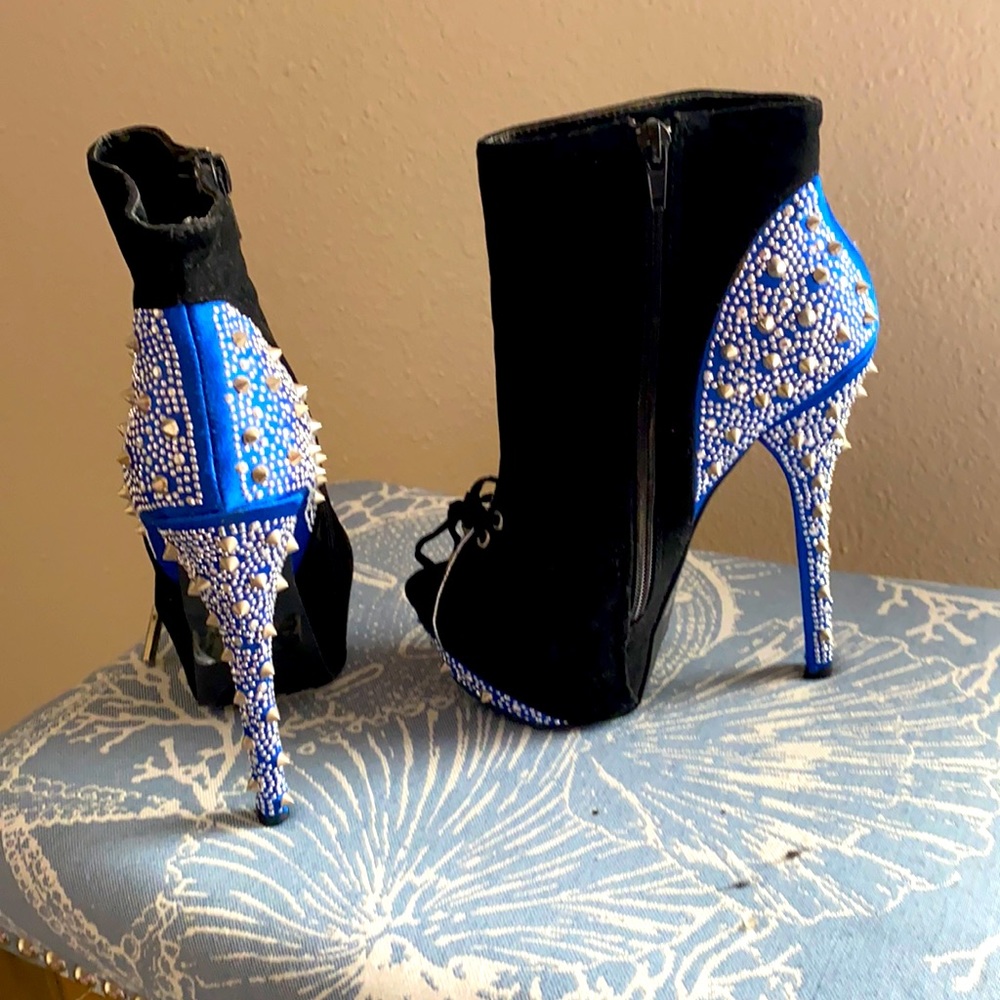 Studded heels